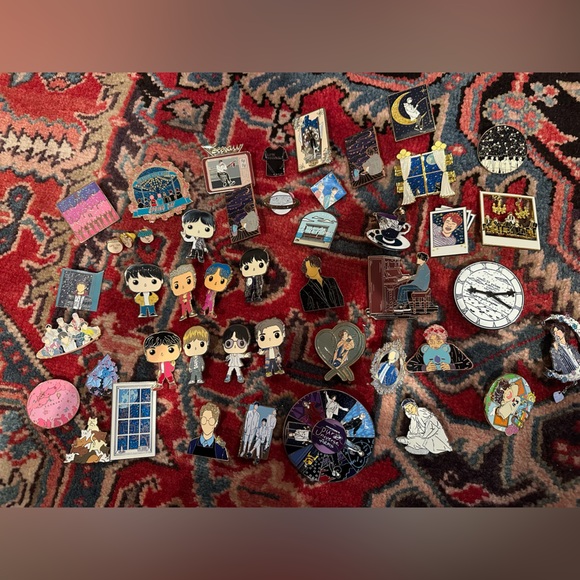 Bts Accessories - Large BTS Enamel Pin Lot